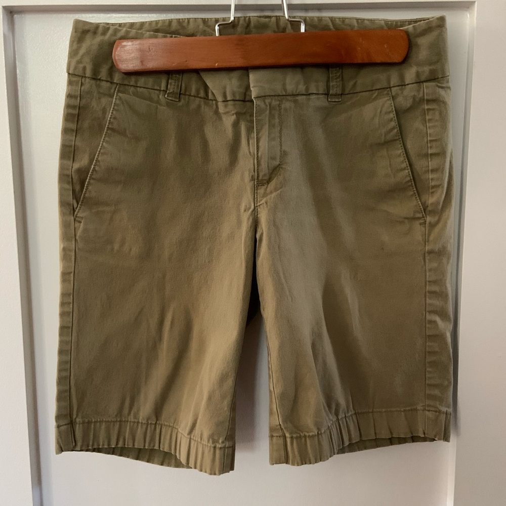 J. Crew Stretch Frankie Bermuda Shorts, Size 0